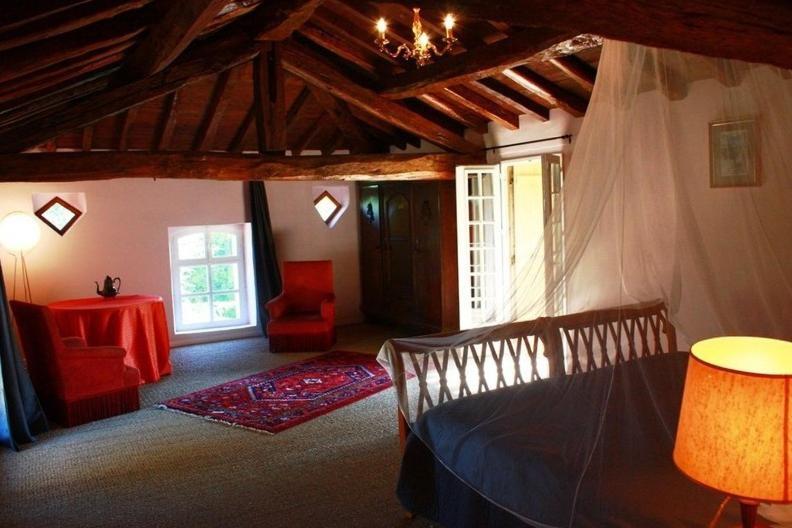 Chateau De Gargas Bed and Breakfast Gaudiès Rum bild